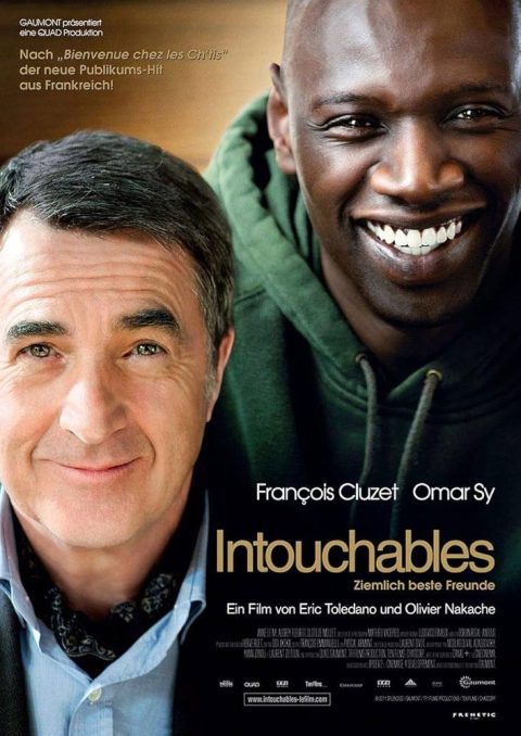 Affiche promotionnelle officielle du film "Intouchables"